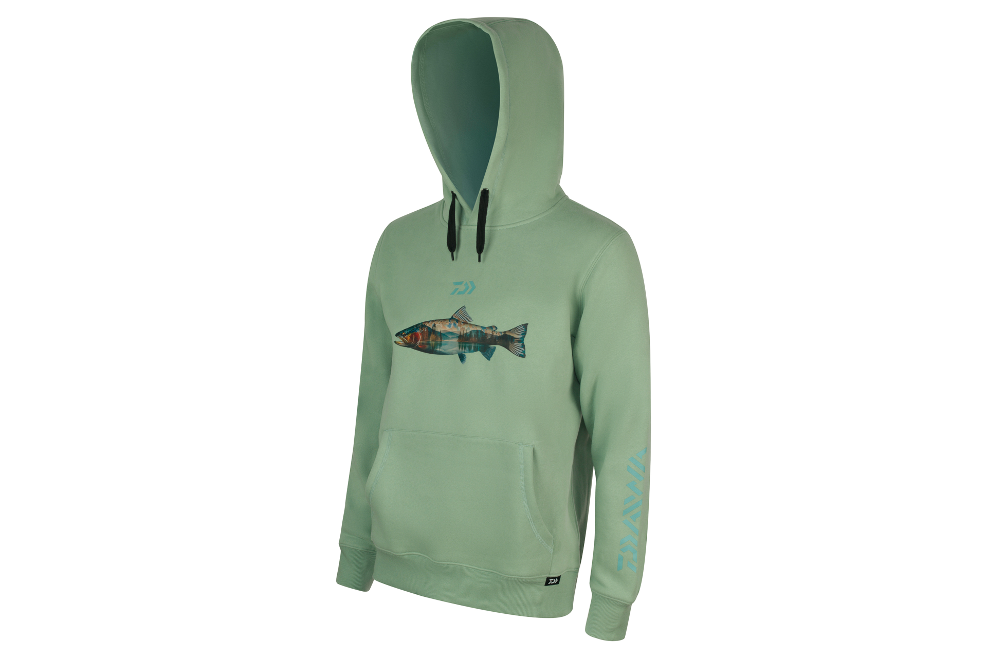 Daiwa Hoodie Trout <span>| Kapucnis pulóver | pistaccio</span>