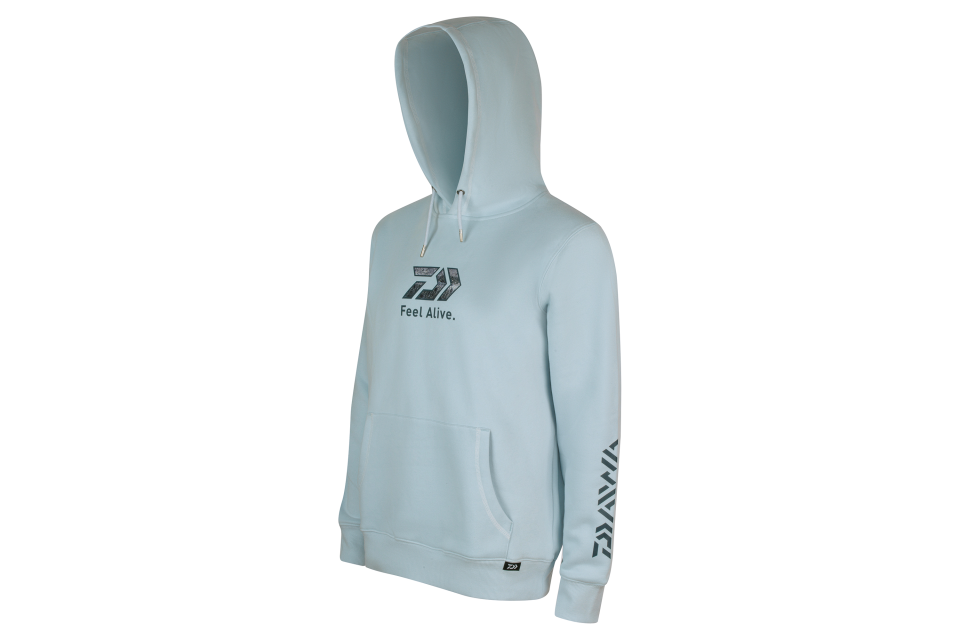 Daiwa D-Vec Hoodie Trout <span>| Kapucnis pulóver | light blue</span>