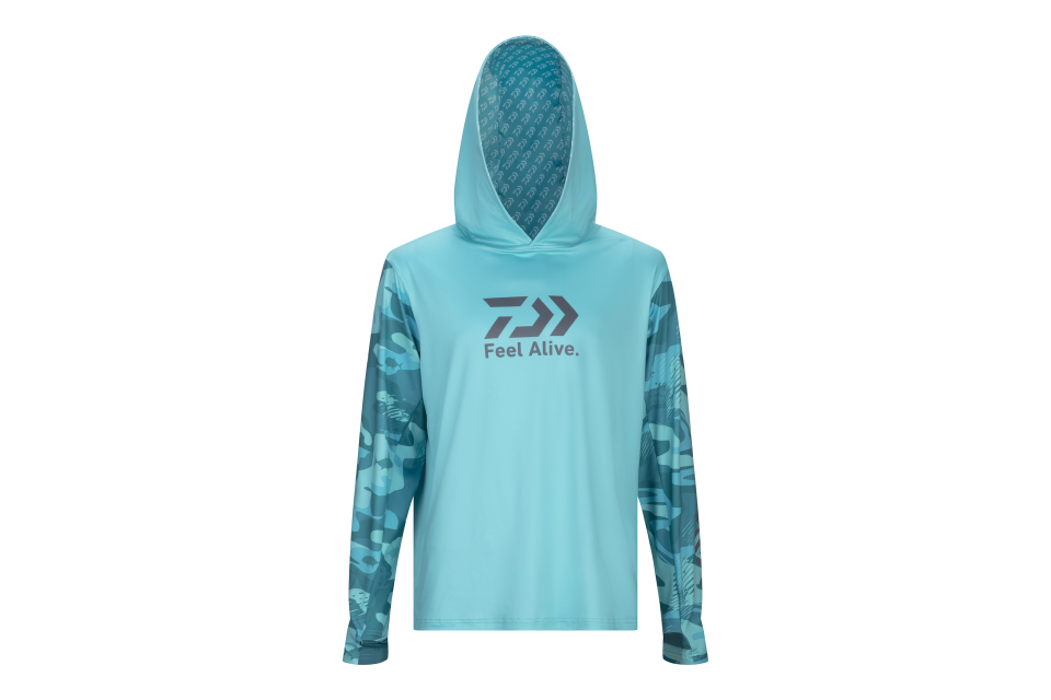 DAIWA D-Vec Longsleeve Shirt Sunprotection <span>| Hosszú ujjú póló | curacao</span>