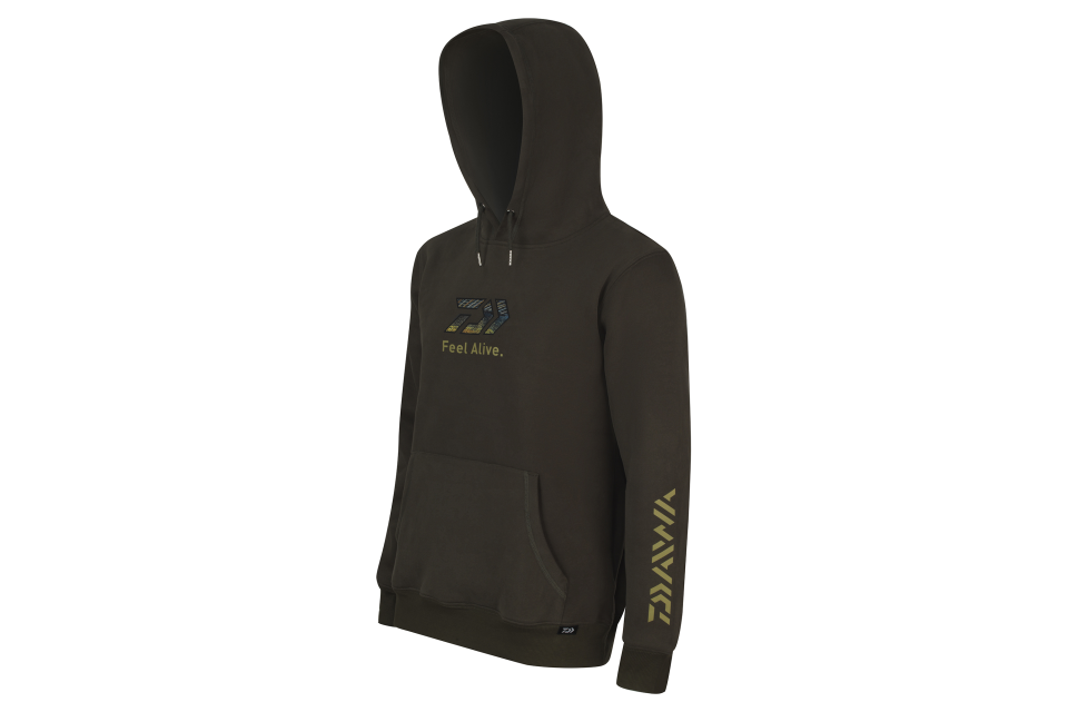 Daiwa D-Vec Hoodie Zander <span>| Kapucnis pulóver | dark olive</span>